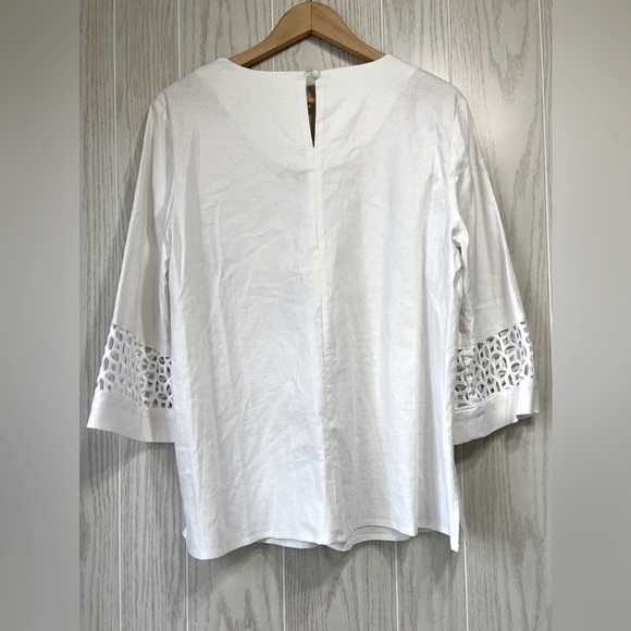 Preston & York White Tunic Size 14 NWT - Picture 3 of 3